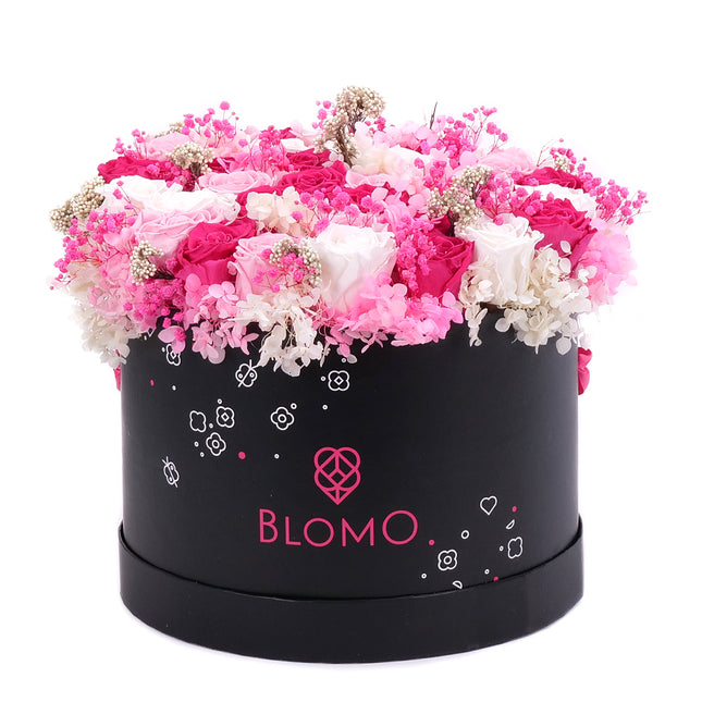 03001990_eterno-fekete-blomo-dobozban-l-preparalt-rozsak-hortenzia-es-gypsophila