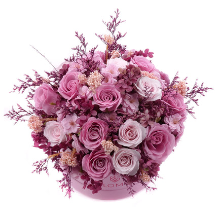 03002063_irigo-rozsaszin-blomo-doboz-m-15-parfum-illatos-rozsa-hortenzia-lime-es-ozothamnus