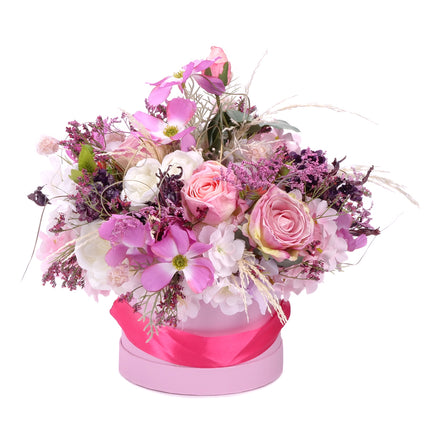03101554_irigo-pink-blomo-doboz-m-rozsaszin-lila-es-feher-viragok