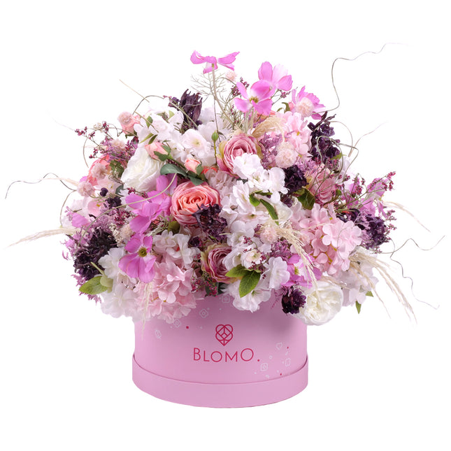 03101555_irigo-pink-blomo-doboz-l-rozsaszin-lila-es-feher-viragok