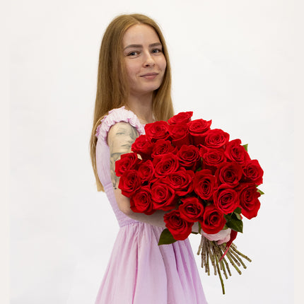 Amore vörös rózsák