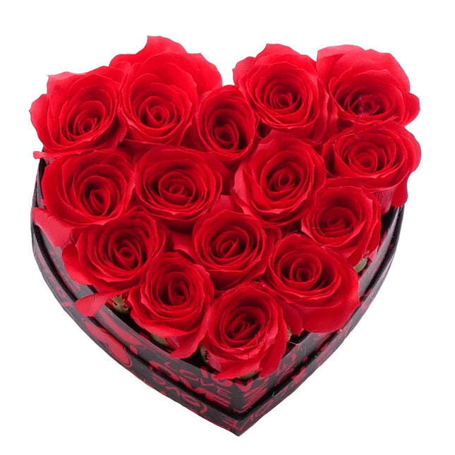 Irigo black box heart I love you "S" 15 parfüm illatos rózsa